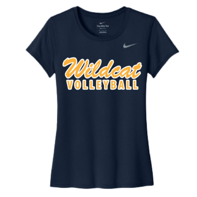 Sherman Wildcat Volleyball – Ladies Nike Dri-Fit Short Sleeve Shirt product image