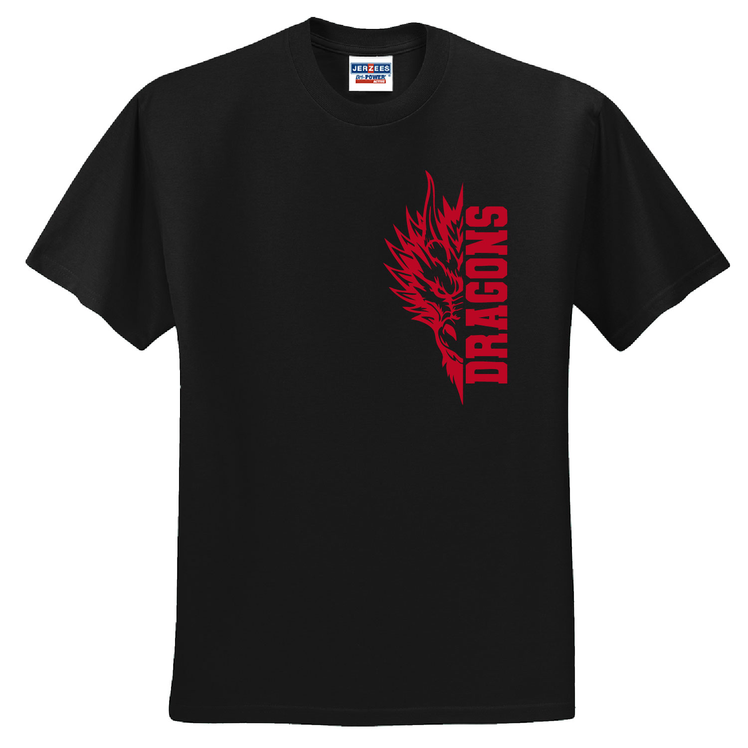 Bemus Point Football – Cotton Short Sleeve Shirt – Black product image