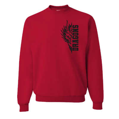 Bemus Point Football – Cotton Crewneck – Red product image