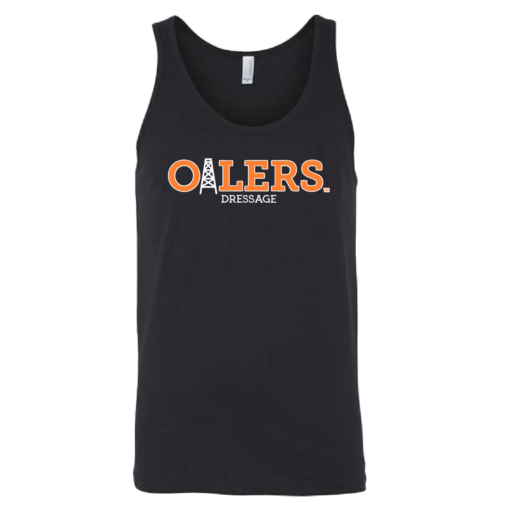 University of Findlay Equestrian - Bella Unisex Tank - Black - Oilers Design With Disciplines