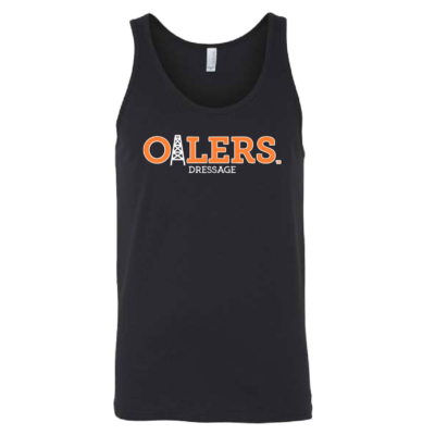 University of Findlay Equestrian – Bella Unisex Tank – Black – Oilers Design With Disciplines product image