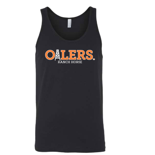 University of Findlay Equestrian - Bella Unisex Tank - Black - Oilers Design With Disciplines - Image 5