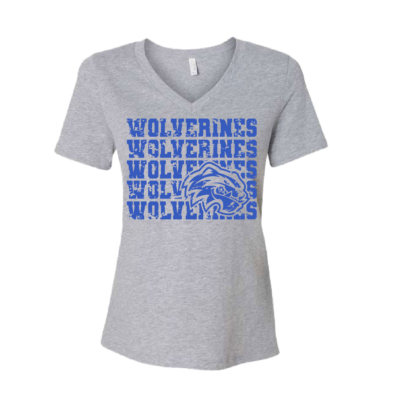 Westfield Spirit Sale -Ladies V-Neck Short Sleeve Shirt – Athletic Heather product image