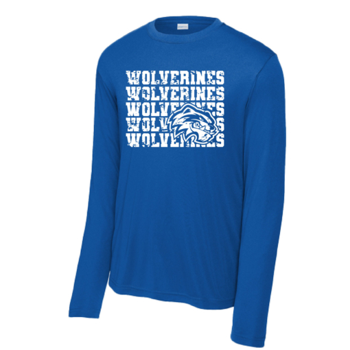 Westfield Spirit Sale -POLY Long Sleeve Shirt - Royal - Image 2