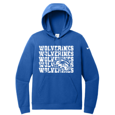 Westfield Spirit Sale -Ladies Nike Swoosh Sleeve Pullover Hoodie – Game Royal product image