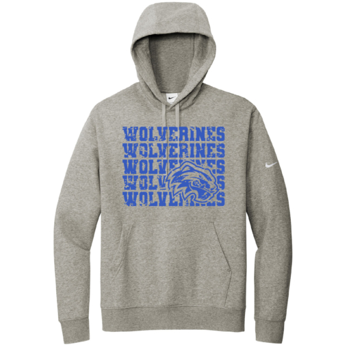 Westfield Spirit Sale -Nike Swoosh Sleeve Pullover Hoodie - Dark Gray Heather - Image 2
