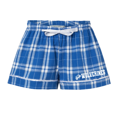 Westfield Spirit Sale -Ladies Flannel SHorts – Royal Silver product image