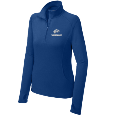 Westfield Spirit Sale -Ladies Stretch 1/4-Zip Pullover- Royal – EMBROIDERED product image