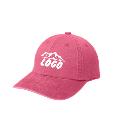 Mock Merch Store- Alpine Pom Beanie – Women’s Garment Washed Cap – Embroidered product image