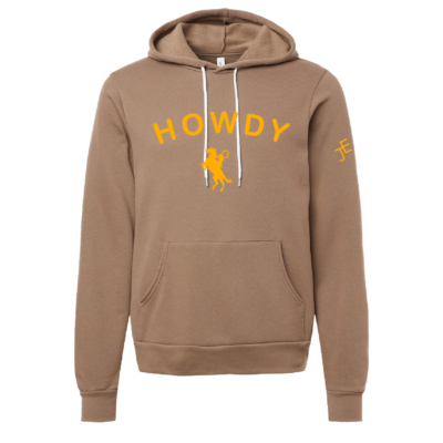 Official Julia Elle Merch Store – Bella Ring Spun Hooded Sweatshirt – Vintage Brown product image