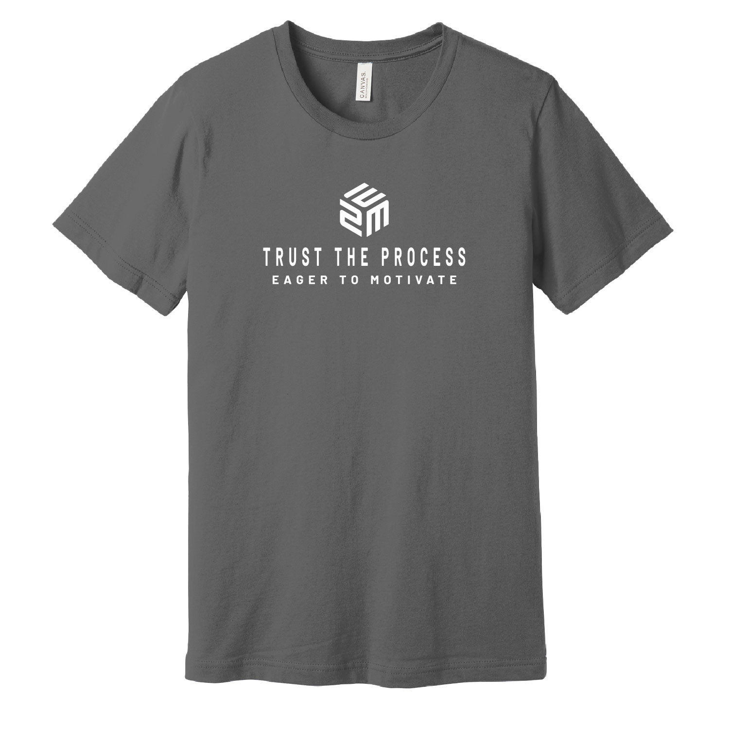 E2M - All NEW! Cotton Short Sleeve Shirt - Asphalt - Image 4