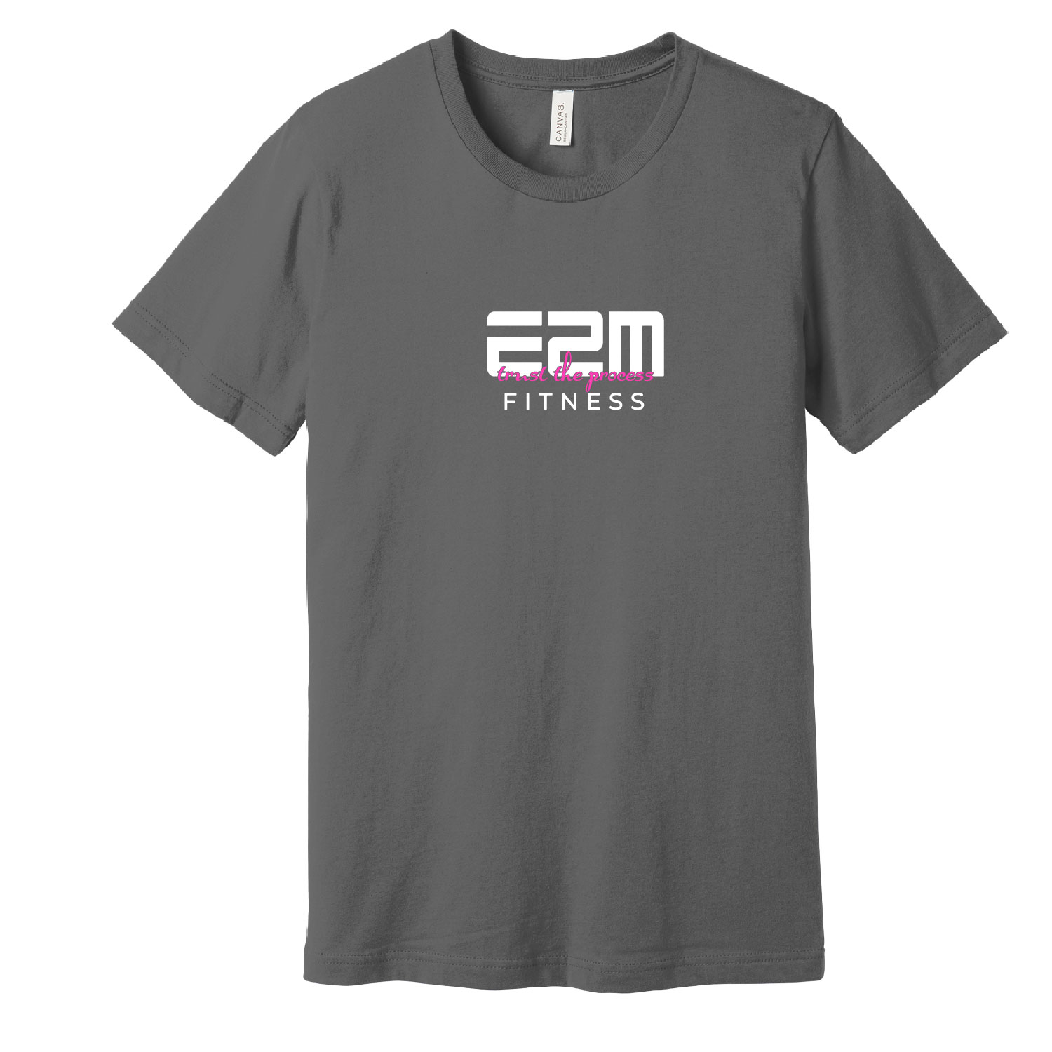 E2M - All NEW! Cotton Short Sleeve Shirt - Asphalt - Image 2