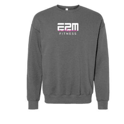 E2M - All NEW! Cotton Crewneck - Asphalt