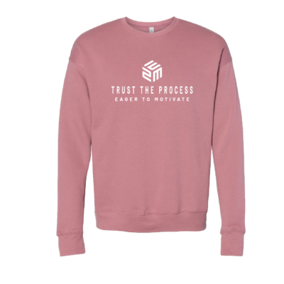 E2M – All NEW! Cotton Crewneck – Mauve product image