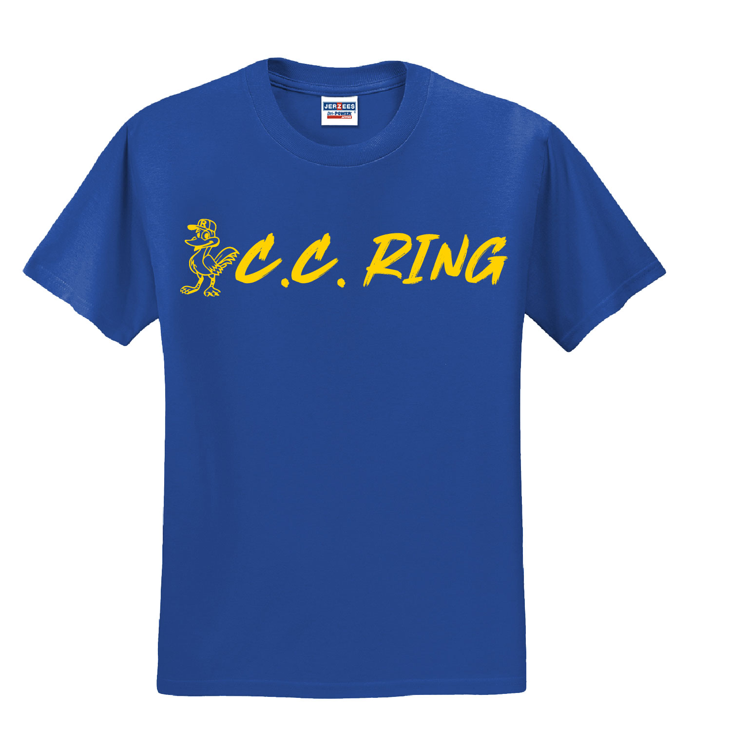 C. C. Ring Elementary School – Cotton Short Sleeve Shirt – Royal product image
