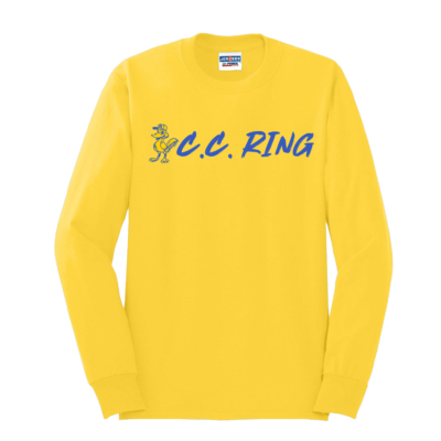 C. C. Ring Elementary School – Cotton Long Sleeve Shirt – Yellow product image