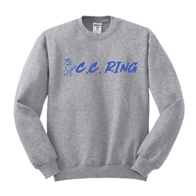 C. C. Ring Elementary School – Cotton Crewneck  – Athletic Gray product image