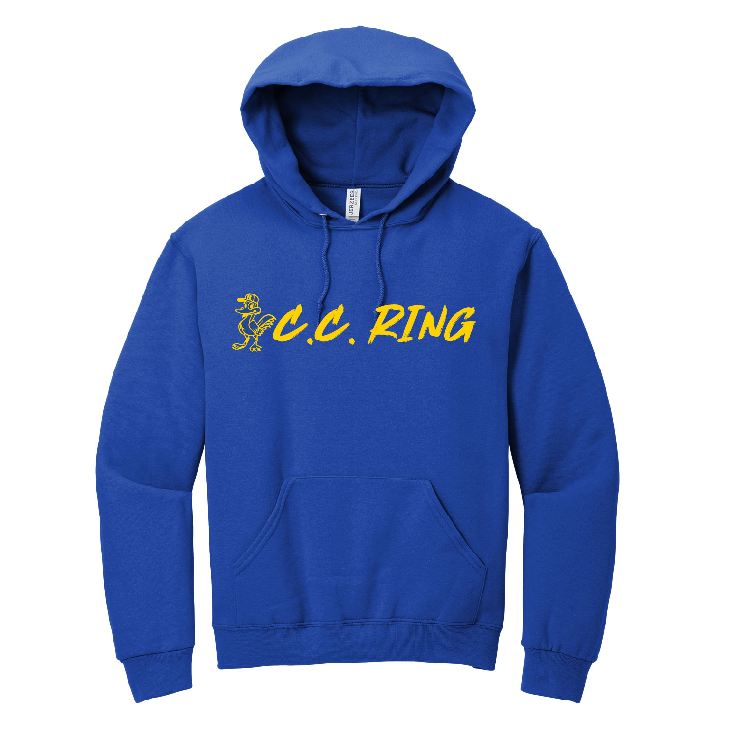 C. C. Ring Elementary School – Cotton Hooded Sweatshirt – Royal product image