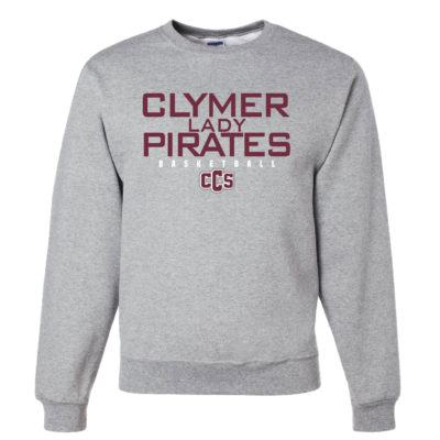 Clymer Basketball – Cotton Crewneck – Athletic Heather product image