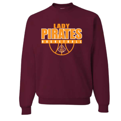 Clymer Basketball – Cotton Crewneck – Maroon product image