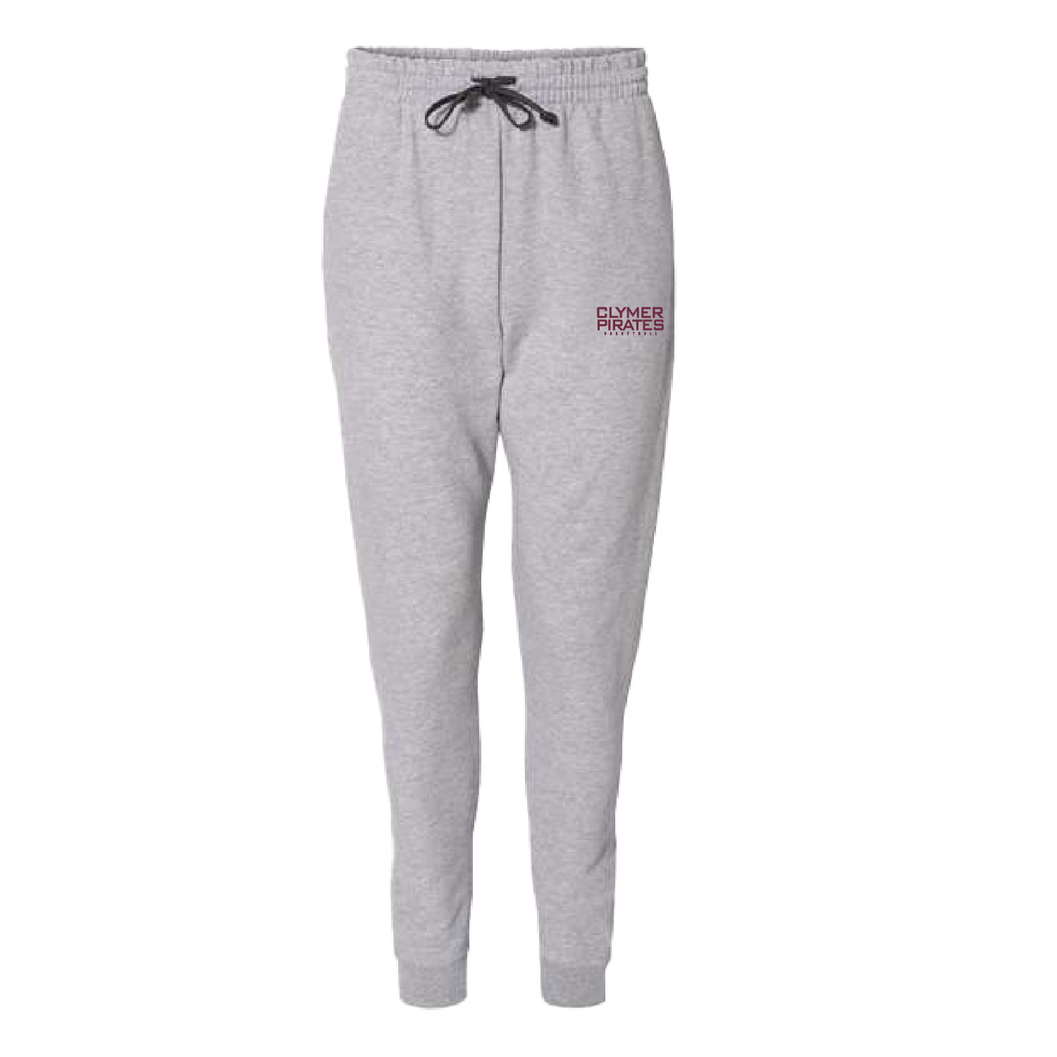 Clymer Basketball – Cotton Unisex Joggers – Athletic Heather product image