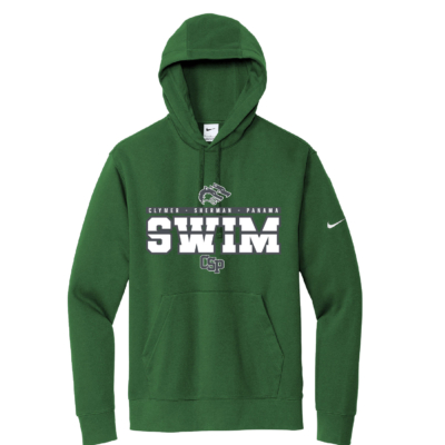 CSP Wolfpack Swim -Nike Club Cotton Hooded Sweatshirt – Gorge Green product image