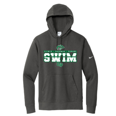 CSP Wolfpack Swim -Nike Club Cotton Hooded Sweatshirt – Anthracite product image