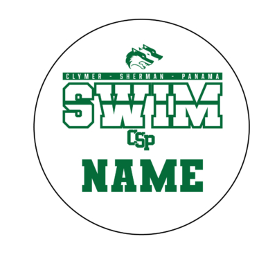 CSP Wolfpack Swim – Custom Printed Decal product image