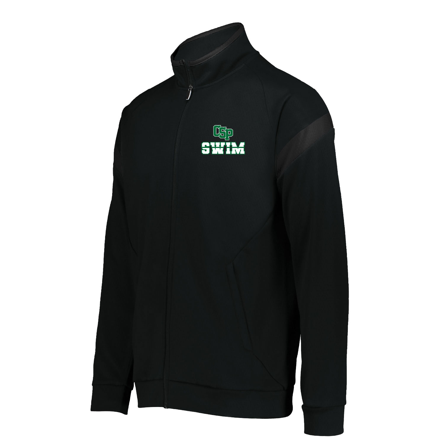 CSP Wolfpack Swim -Warm Up Full Zip Poly Jacket product image