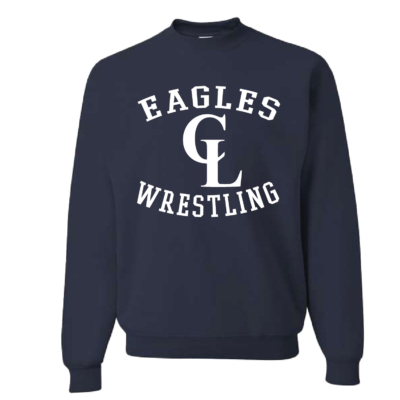 Clake Wrestling - Cotton Crewneck - Navy