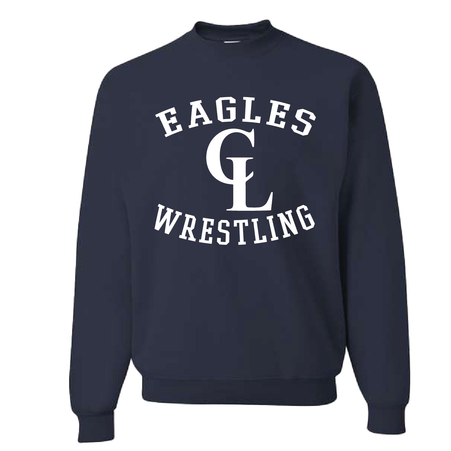Clake Wrestling – Cotton Crewneck – Navy product image