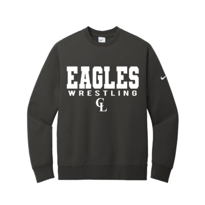 Clake Wrestling - Nike Club Fleece Crew - Anthracite