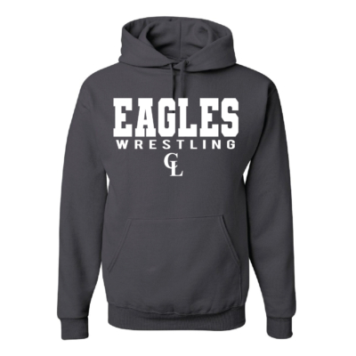 Clake Wrestling – Cotton Hooded – Charcoal product image