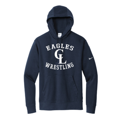 Clake Wrestling – Nike Club Fleece Hooded – Navy product image