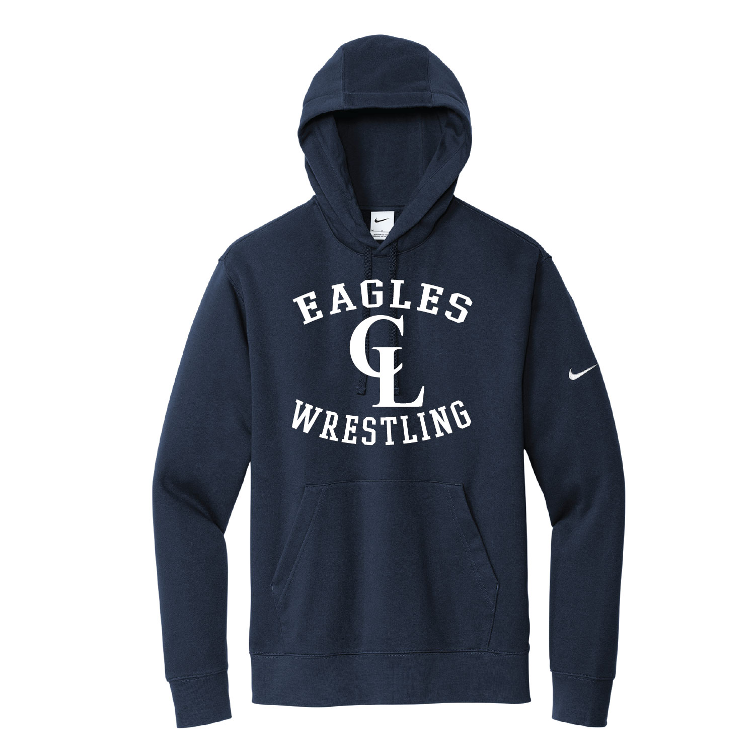 Clake Wrestling – Nike Club Fleece Hooded – Navy product image