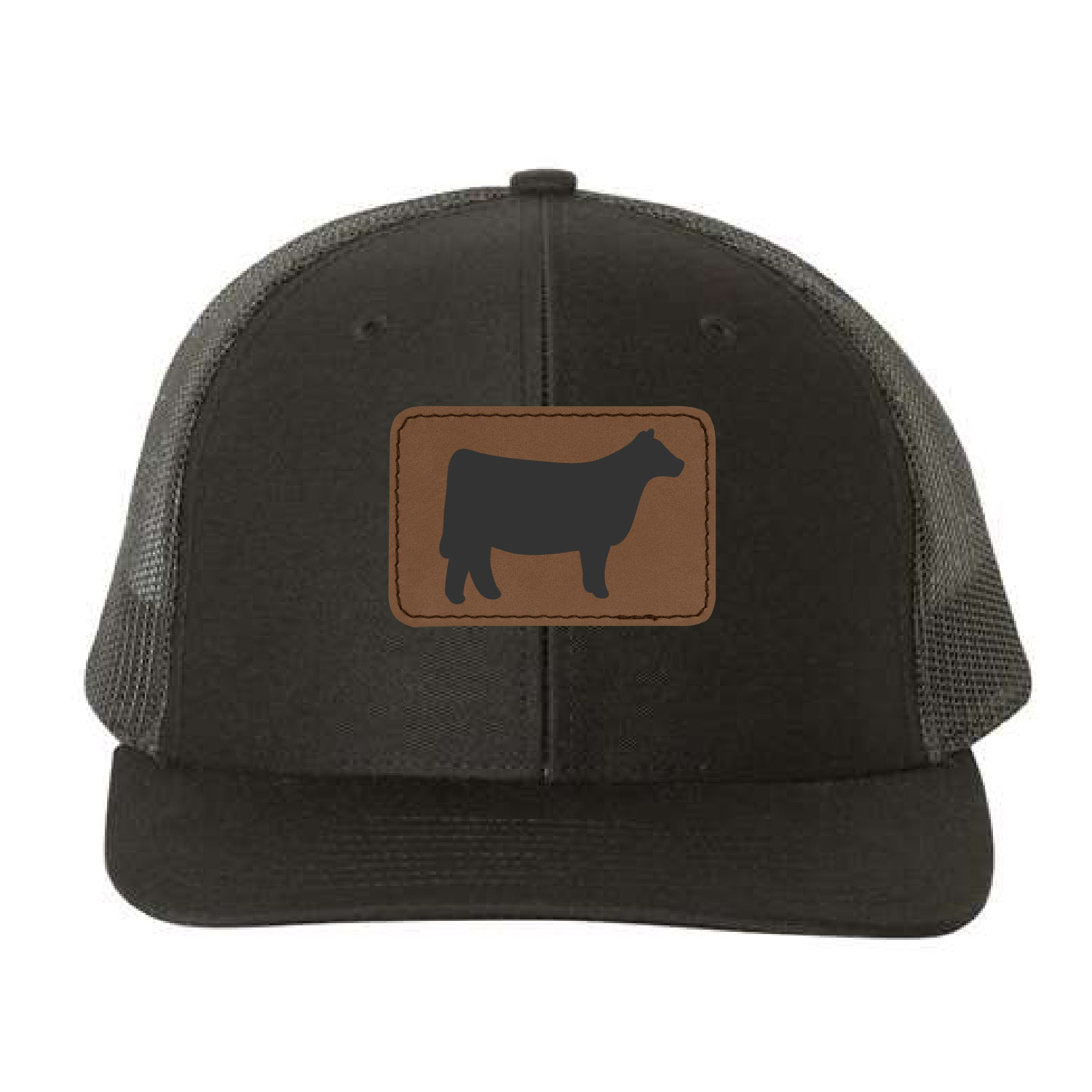 Ferris Cattle Company Official Merch Store - Richardson Snapback Trucker Cap - Black - Image 2