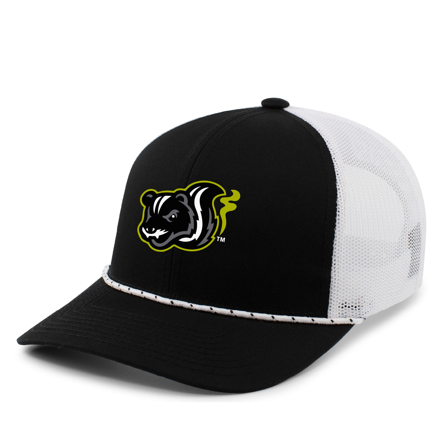 Jamestown Tarp Skunks -Rope Cap with Skunk EMBROIDERY product image