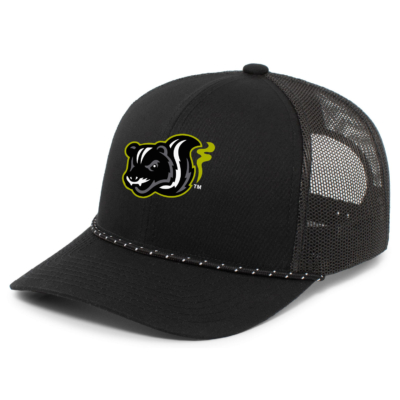 Jamestown Tarp Skunks -Rope Cap with Skunk EMBROIDERY product image