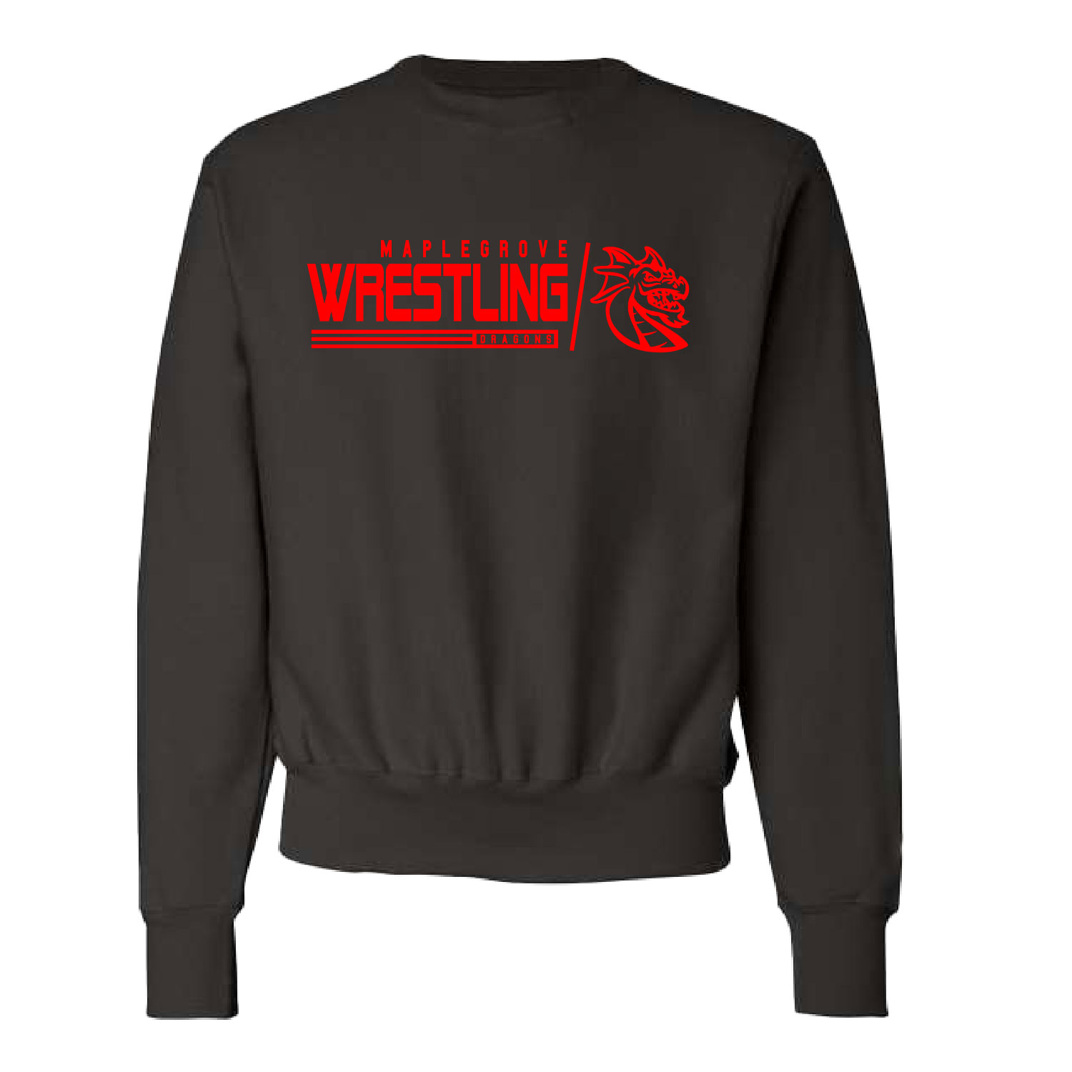 Maple Grove Wrestling -Reverse Weave Crewneck Champion Sweatshirt product image