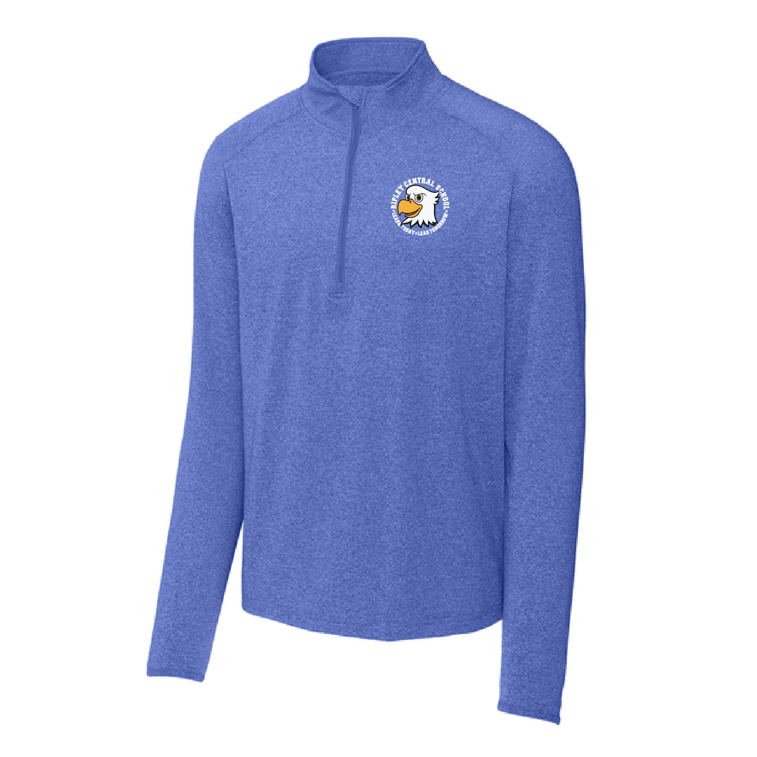 Ripley School Staff - Sport-Tek® Sport-Wick® Men's Quarterzip Pullover - Image 3