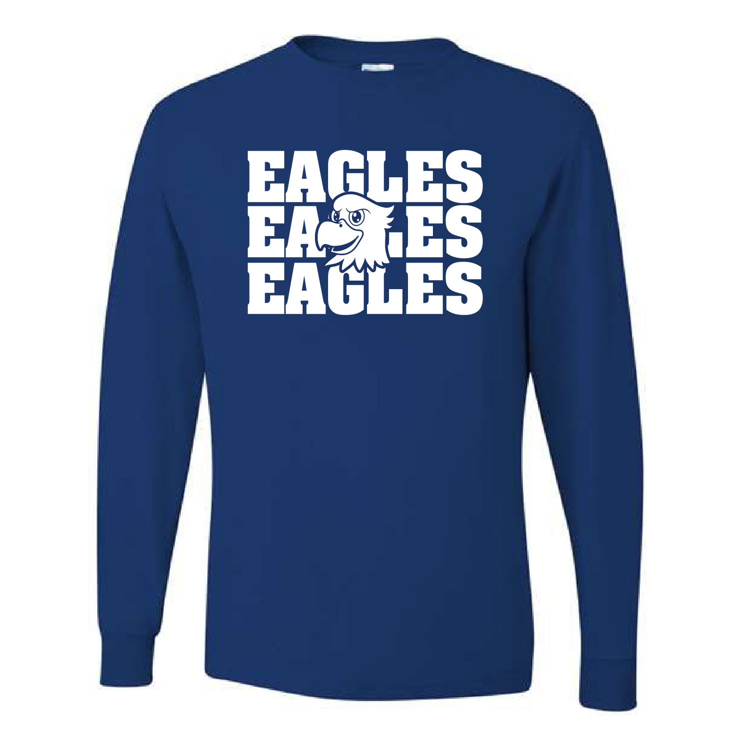 Ripley School Spirit – Cotton Long Sleeve Shirt – Royal product image