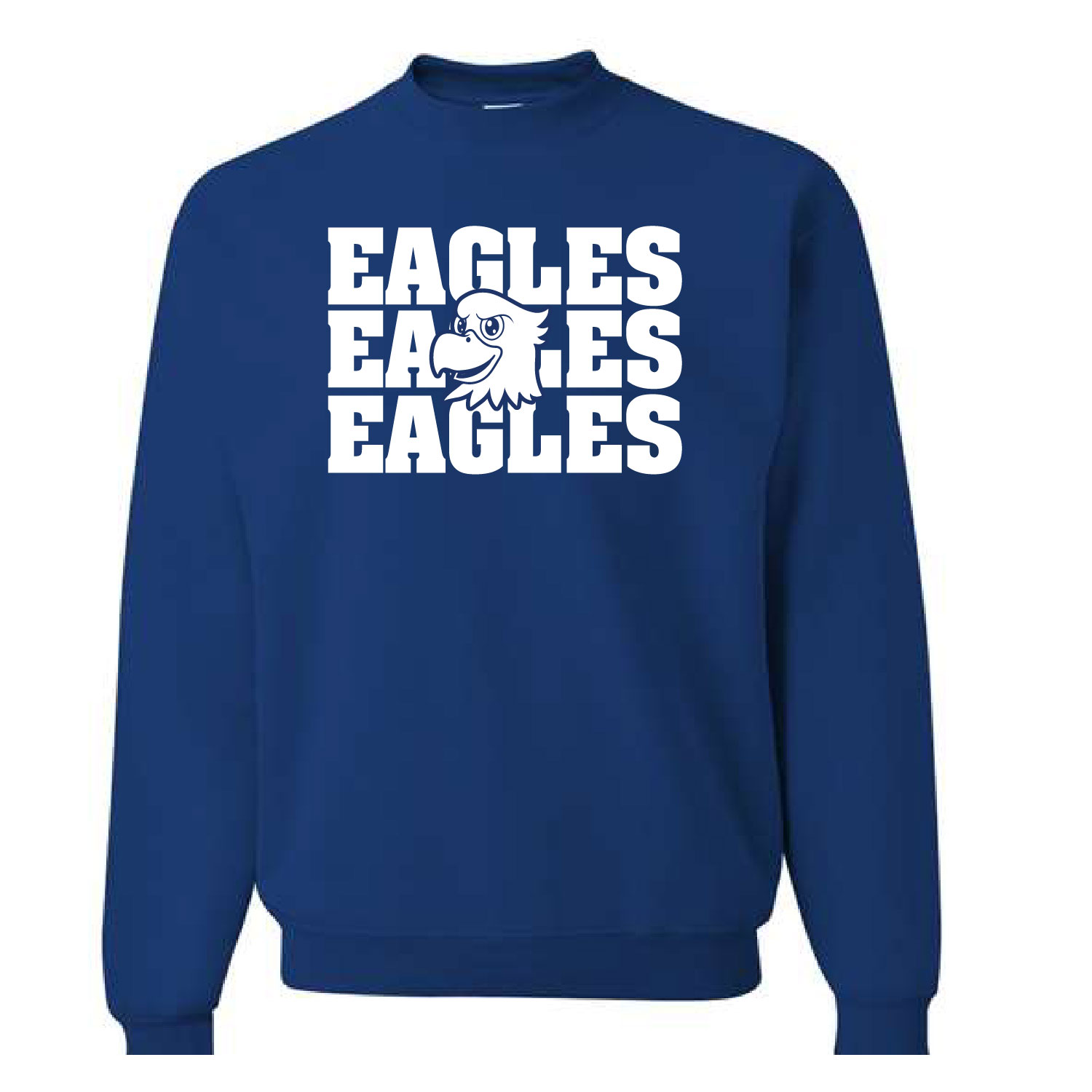 Ripley School Spirit – Cotton Crewneck Sweatshirt – Royal product image