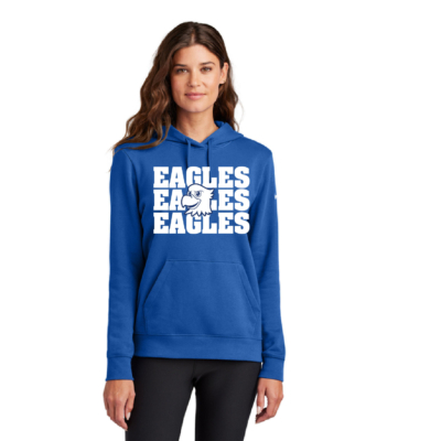 Ripley School Spirit – Ladies Nike Cotton Hooded Sweatshirt – royal product image