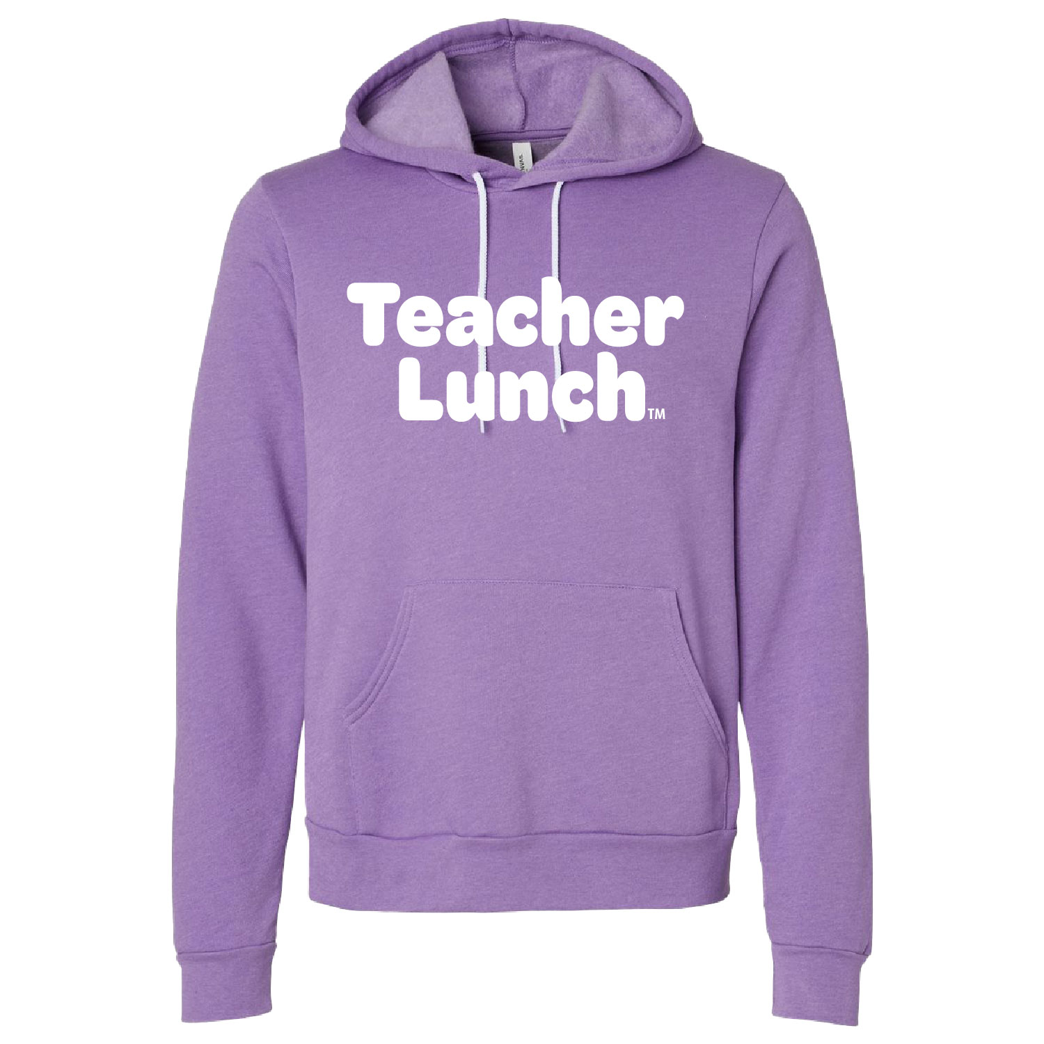 Teacher Lunch TM Official Merch Store: Sponge Fleece Pullover Hoodie – Heather Team Purple product image