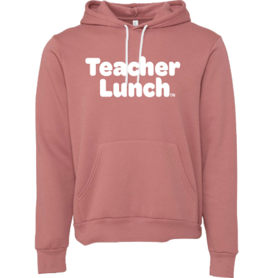 Teacher Lunch TM Official Merch Store: Sponge Fleece Pullover Hoodie – Mauve product image