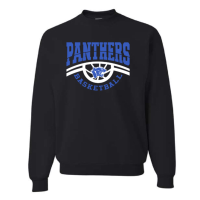Panama Basketball – Cotton Crewneck Sweatshirt – Black product image