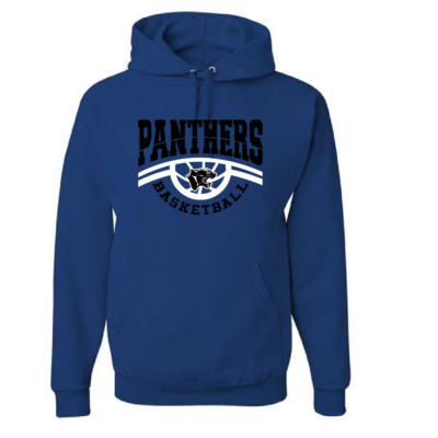 Panama Basketball - Cotton Hooded Sweatshirt -Royal