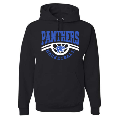Panama Basketball – Cotton Hooded Sweatshirt – Black product image