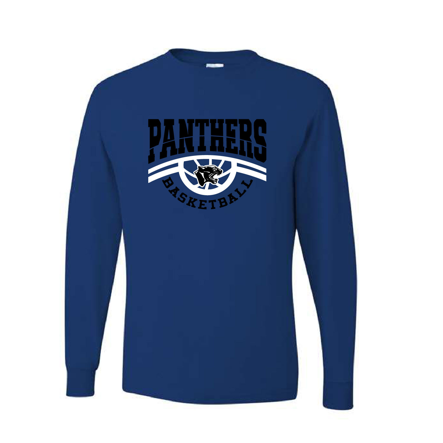 Panama Basketball – Cotton Long Sleeve Shirt – Royal product image