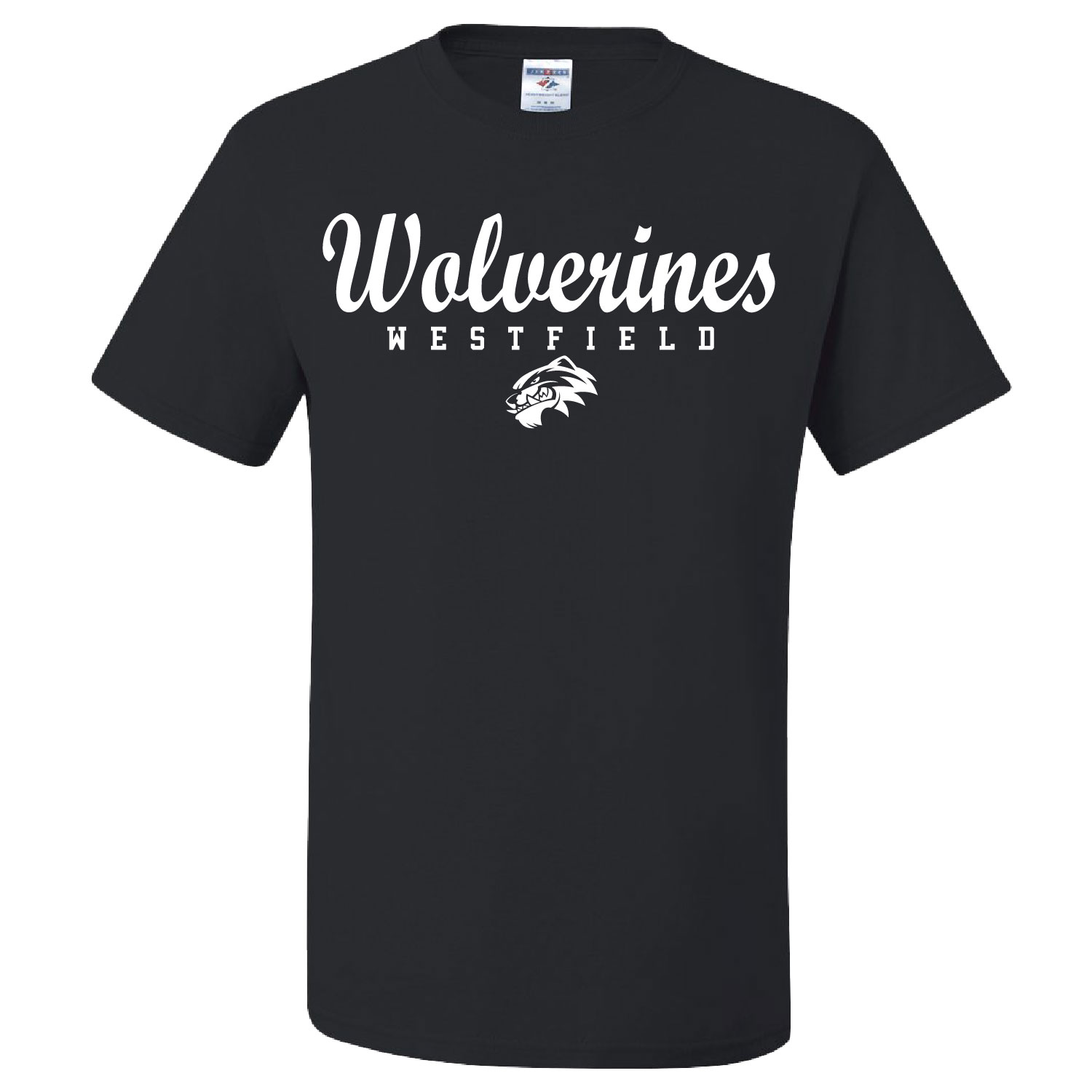 Westfield Basketball - Cotton Short Sleeve Shirt - Black